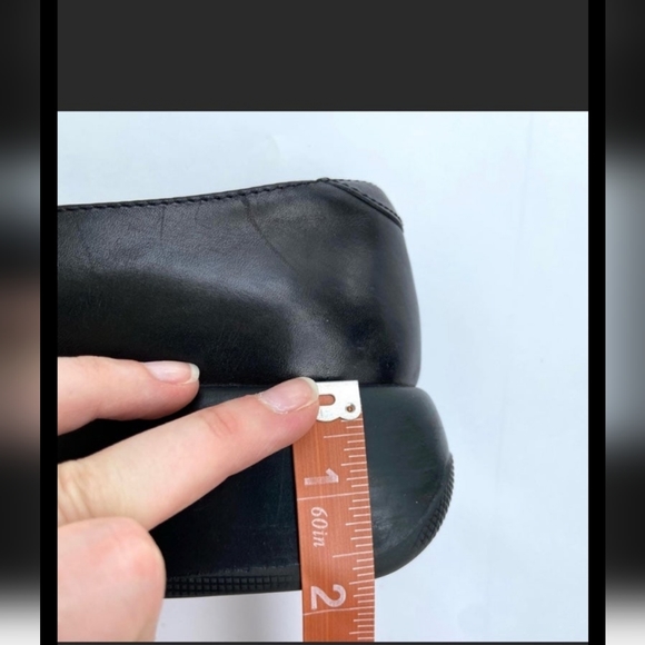 Vintage Dansko y2k 90s clogs shoes 37/6.5/7 black textured mule clog funky boho - Picture 12 of 12